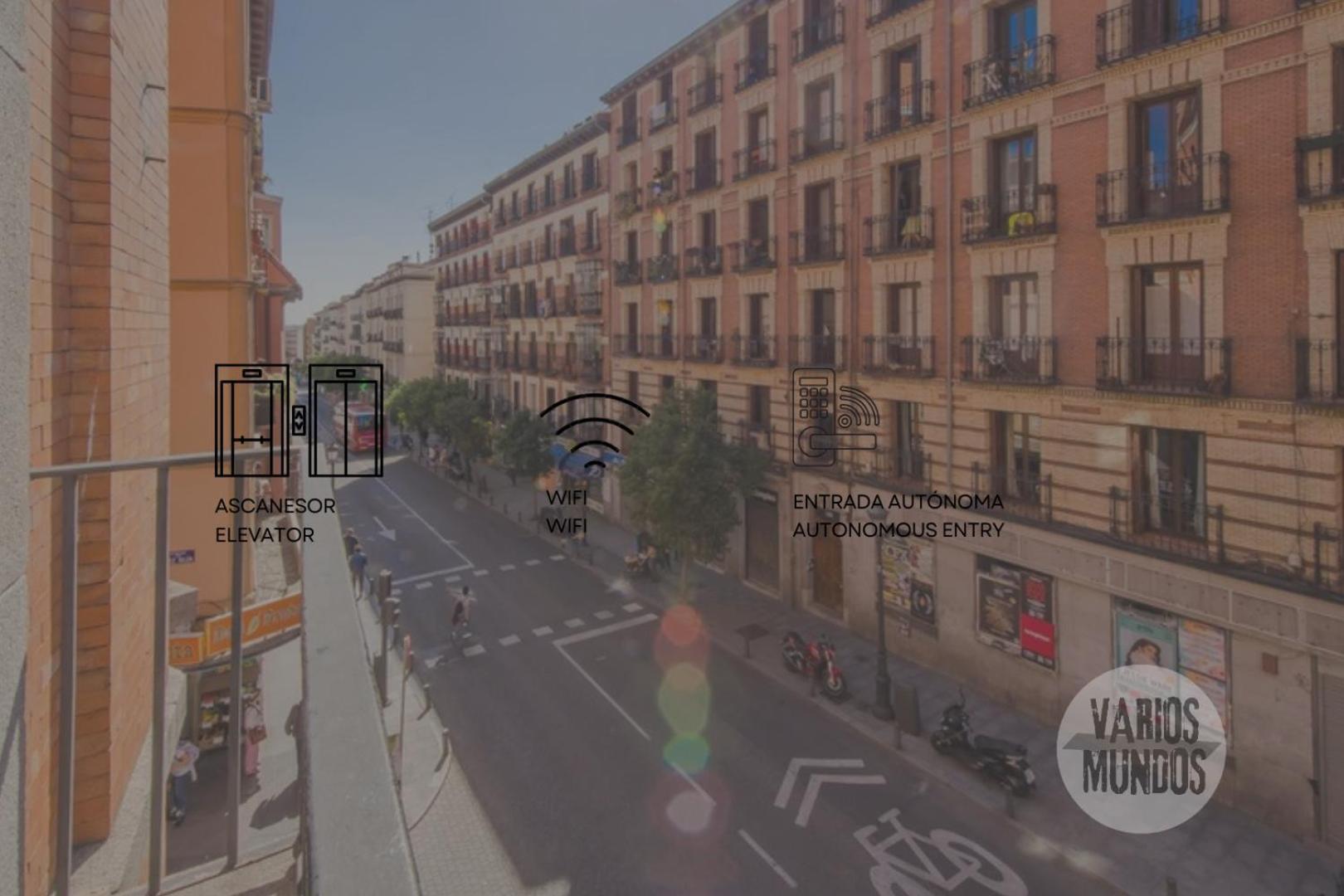 New Apt Para 7Pax En El Corazon De Madrid-Centro Экстерьер фото